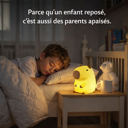 Capylampe™ - Des nuits plus sereines pour toute la famille