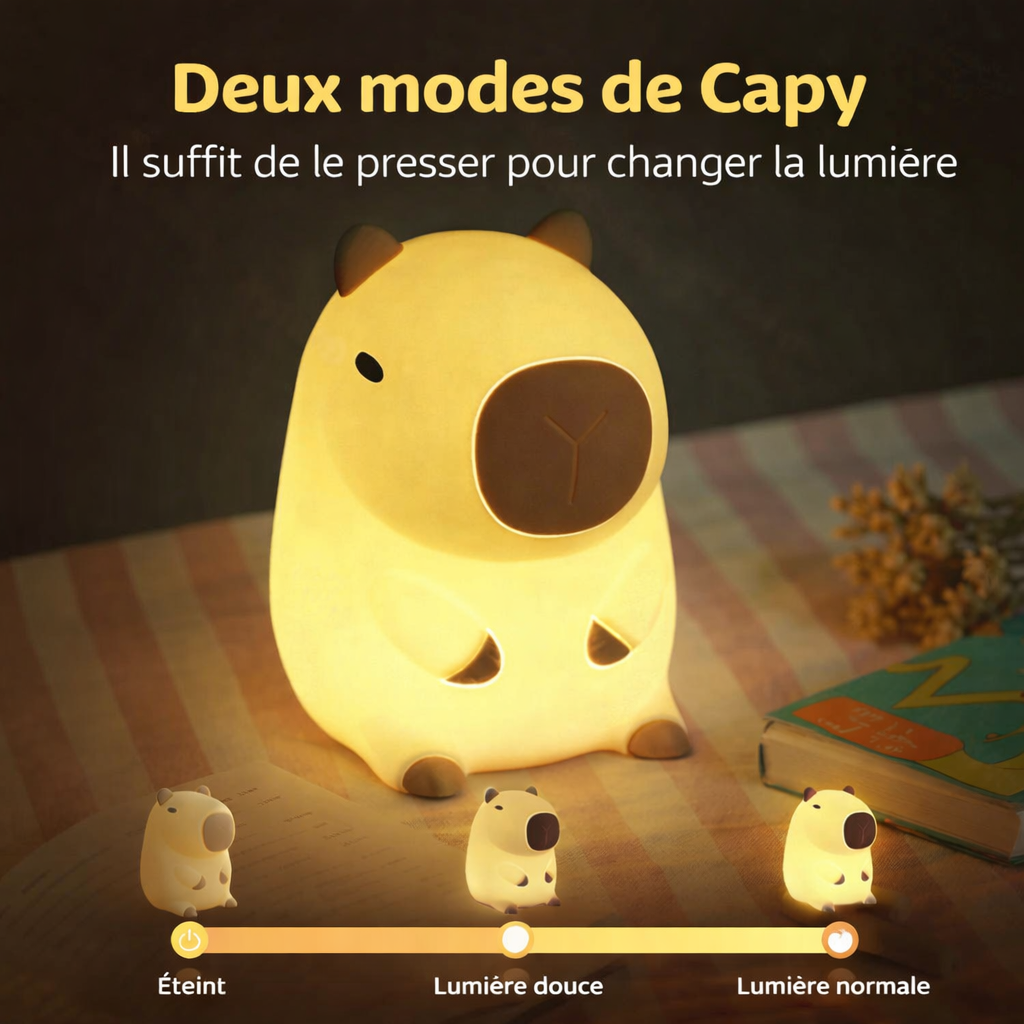 Capylampe™ - Une lumière douce pour des moments à deux