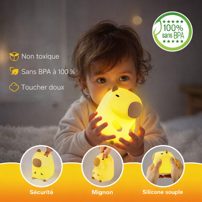 Capylampe™ - Des nuits plus sereines pour toute la famille